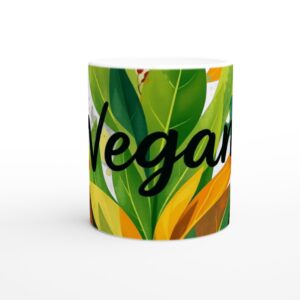 Vegan | Mug en céramique de 325 ml (11 oz)