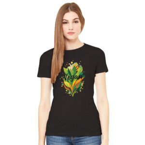 Vegan | T-shirt femme premium ras du cou | Bella + Canvas 6004