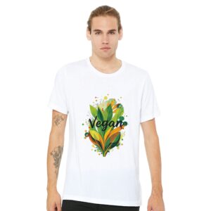 Vegan | T-shirt unisexe premium ras du cou | Bella + Canvas 3001