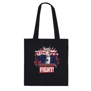 Bold Trump ‘Fight!’ – Limited Edition Iconic Rally Design | Premium