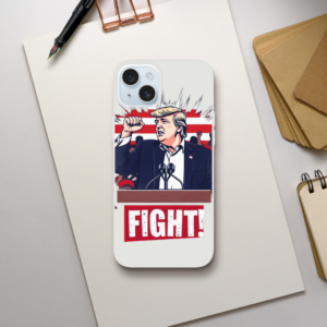 Bold Trump ‘Fight!’ – Limited Edition Iconic Rally Design | Coque Flexi
