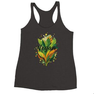 Vegan | Débardeur à dos nageur pour femme | Next Level 6733