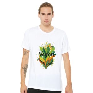 Vegan | T-shirt unisexe premium ras du cou | Bella + Canvas 3001