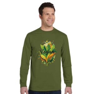 Vegan | T-shirt unisexe classique bio manches longues | Econscious EC1500
