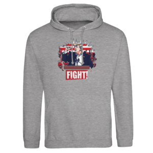 Bold Trump ‘Fight!’ – Limited Edition Iconic Rally Design | Sweat à capuche unisexe premium | JustHoods JH001