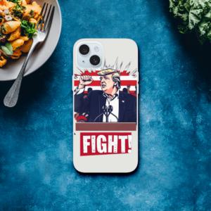 Bold Trump ‘Fight!’ – Limited Edition Iconic Rally Design | Coque Flexi