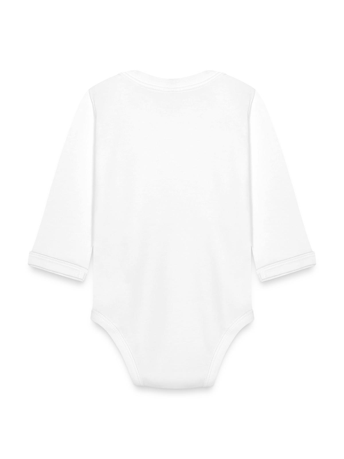 Stay Ready Fist Power Organic Baby Bodysuit - Image 3