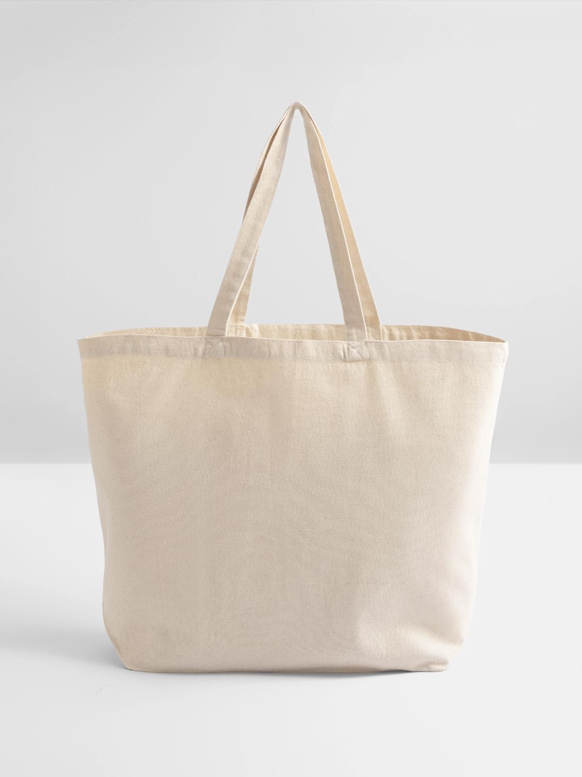 Mountain Sunset Badge Eco-Friendly Cotton Tote - Image 4