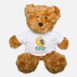Night Shift Coffee Teddy Bear | Perfect Nurse Doctor Gift