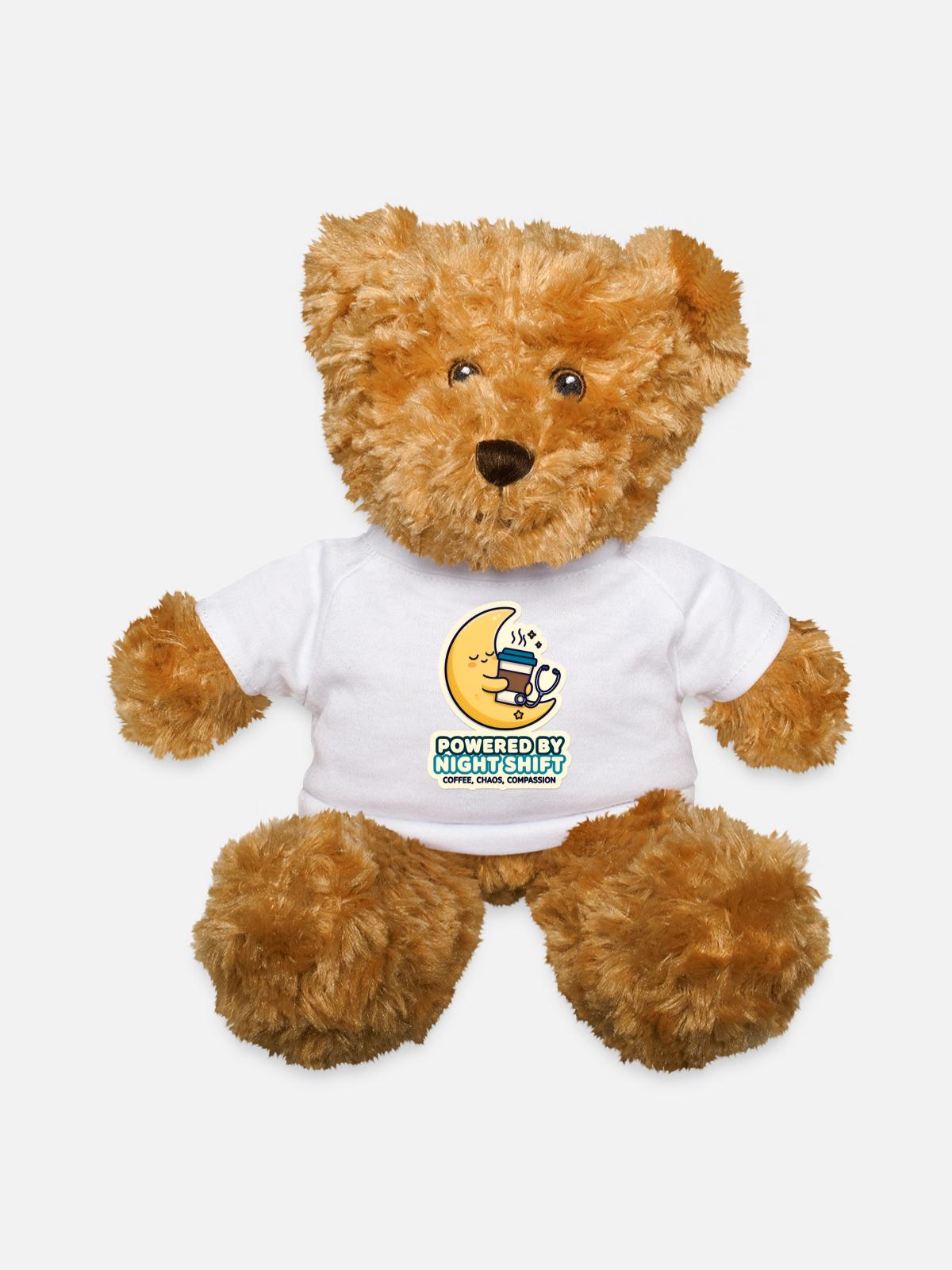 Night Shift Coffee Teddy Bear | Perfect Nurse Doctor Gift - Image 3