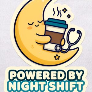 Night Shift Coffee Teddy Bear | Perfect Nurse Doctor Gift