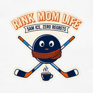Rink Mom Life: 5AM Ice No Regrets Unisex Crewneck