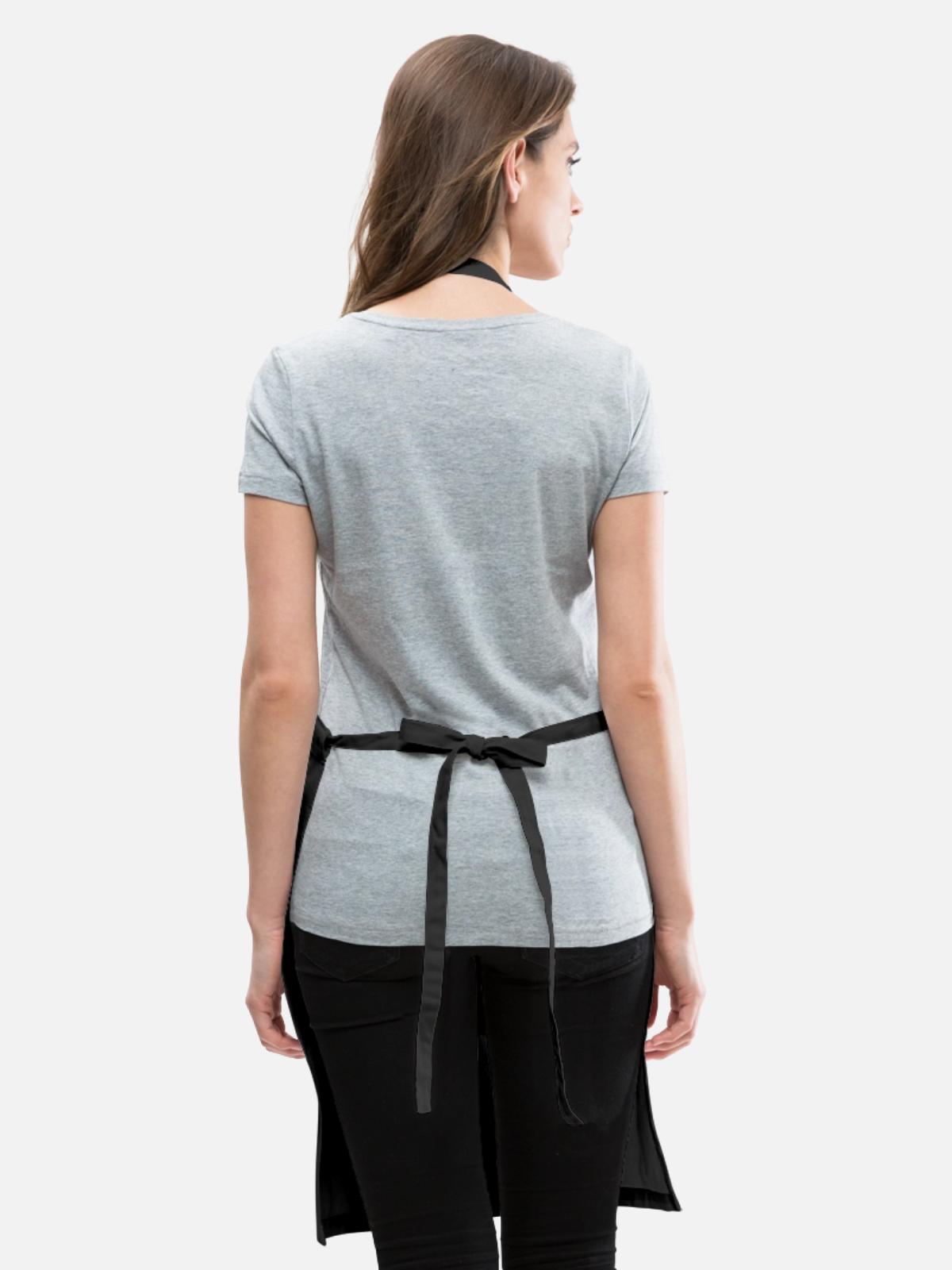 Senior Dog Mom Apron: Grey Muzzle Heart Adjustable - Image 3