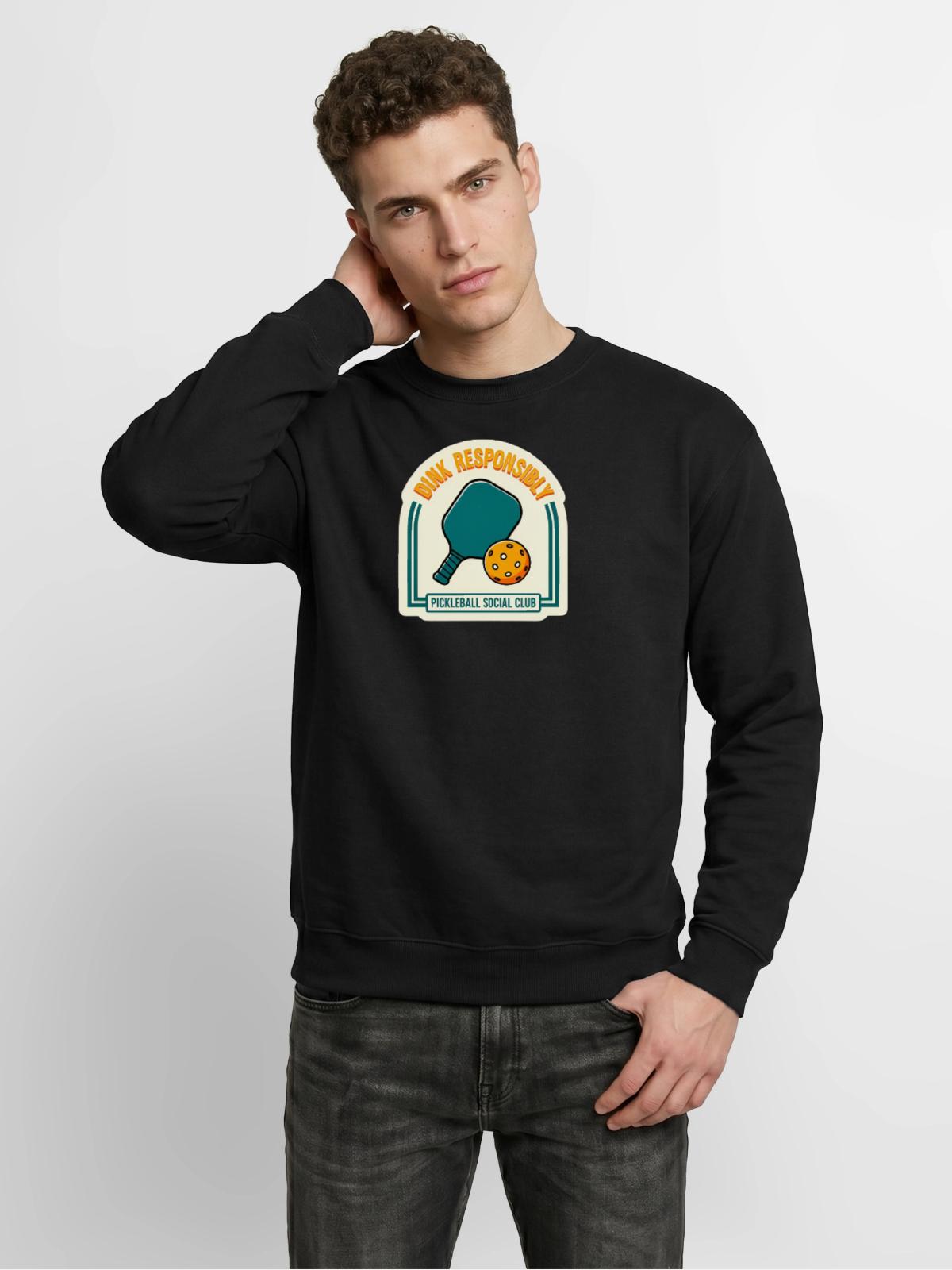 Drink Responsibly Pickleball Club Crewneck Sweatshirt - Image 3